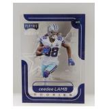 2020 Playoff Clear CeeDee Lamb Rookie #12