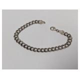 7" .925 Sterling Charm Bracelet