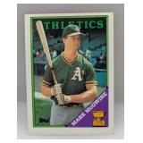 1988 Topps All- Star RC Mark McGwire Edges/Stain