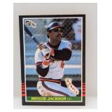 1985 Donruss Reggie Jackson #57 Edges