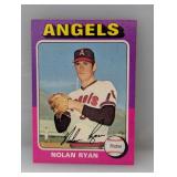 1975 Topps Baseball Nolan Ryan HOF Angels Edges