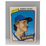 1980 Topps Robin Yount #265 Corner