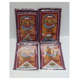 (4) 1991-92 UD Baseball Inaugural Edition Pack