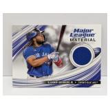 2023 Guerrero Jr Topps Major League Material Relic