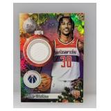 /199 2025 Topps Holiday Jamir Watkins RC Relic