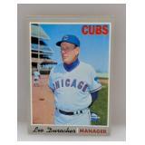 1970 Topps Leo Durocher #291 Corners/Stain