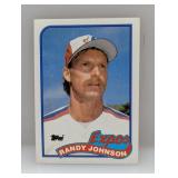 1989 Topps Randy Johnson RC #647 Edges