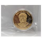 Gold Layered Gen Daniel James Jr Medallion