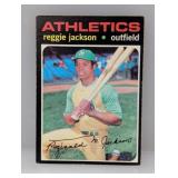 1971 Topps Reggie Jackson HOF Crease/Corners/Edges