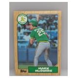 1987 Topps Mark McGwire RC #366