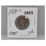 1929-D 90% Silv Mercury Dime