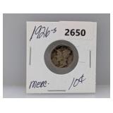 1926-S 90% Silv Mercury Dime