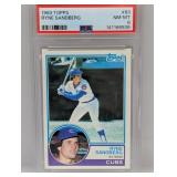 1983 Topps Ryne Sandberg 83 RC PSA 8