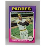 1975 Topps #61 Dave Winfield HOF Edges/Corners