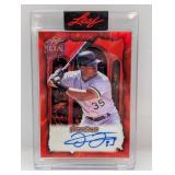 1/13 2025 Leaf Metal Frank Thomas Auto Red Lava