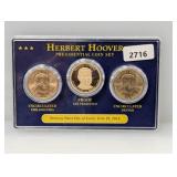 Hoover Presidential Coin Set