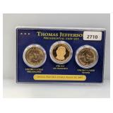 Jefferson Presidential Coin Set