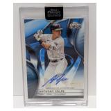 2025 Volpe Topps Ch Black Blue Ref Auto/150 Sealed