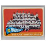 1965 Topps Dodgers Team Sandy Koufax/Don Drysdale