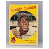 1959 Topps Minnie Minoso #80 Corners