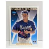 2018 Ronald Acuna Jr. Topps Coming Attraction RC
