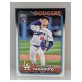 2024 Topps Series 2 Yoshinobu Yamamoto RC #553