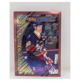 1996 Topps Finest Performers Wayne Gretzky Coating