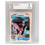 1982 Topps #486 Ronnie Lott RC HOF Beckett 7