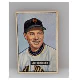 1951 Bowman Leo Durocher #233 Edges/Corners