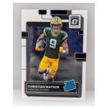 2023 Optic Rated Rookie Christian Watson RC #219