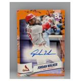 2024 Jordan Walker Topps BL Electric Orange Auto