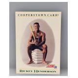 1991 Score #B4 Rickey Henderson