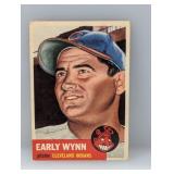 1953 Topps #61 Early Wynn Corners/Edges/Creases