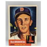 1953 Topps Dick Brodowski Corners/Edges/Crease