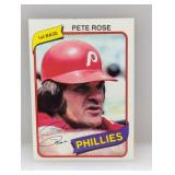1980 Topps Pete Rose #540 Edges