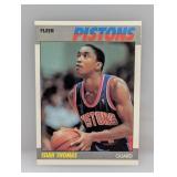 1987-88 Fleer #106 Isiah Thomas Corner