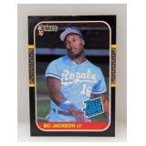 1987 Donruss Bo Jackson RC #35 Surface/Edges