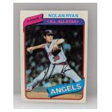1980 Topps Nolan Ryan #580 Edges