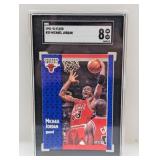 1991-92 Fleer #29 Michael Jordan SGC 8 NM-MT