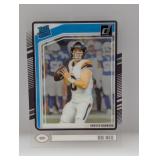 2025 Donruss Rated Rookie Clear Bo Nix #56