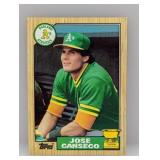 1987 Topps All- Star Rookie Jose Canseco RC #620