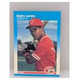 1987 Fleer Glossy #204 Barry Larkin RC
