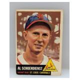 1953 Topps #78 Red Schoendienst HOF Corners/Edges