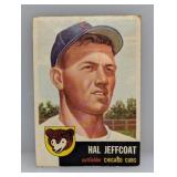 1953 Topps #29 Hal Jeffcoat Cubs Corners/Edges