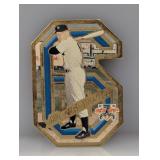 1997 Showcase Mickey Mantle Die-Cut Promo #6