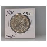 1896 90% Silv Morgan $1 Dollar