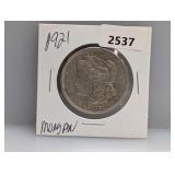 1921-D 90% Silv Morgan $1 Dollar