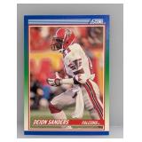 1990 Score Deion Sanders #95 Edges