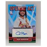 2023 Topps Alec Burleson Autograph