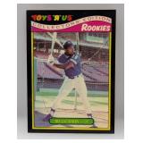 1987 Topps Toys ï¿½R US Coll Ed RC Jackson #13 Edges